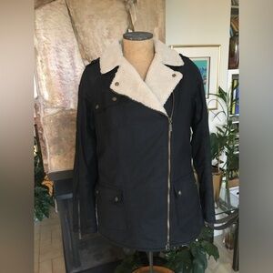 Barbour new fleece lined jacket women 10